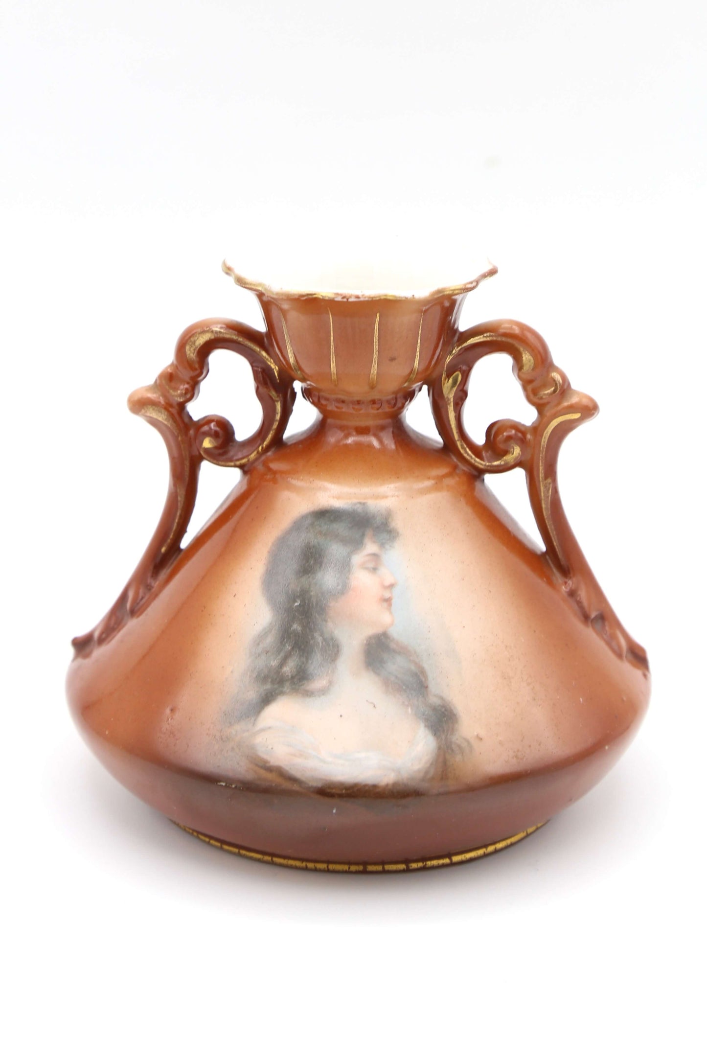 1900's Austrian Portrait Vase