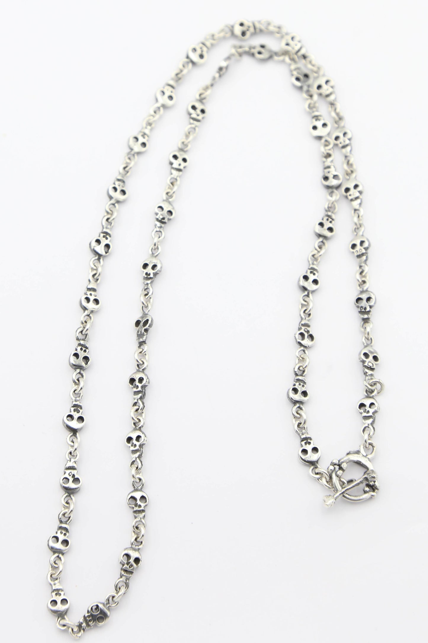 Sterling Silver Skull Chain