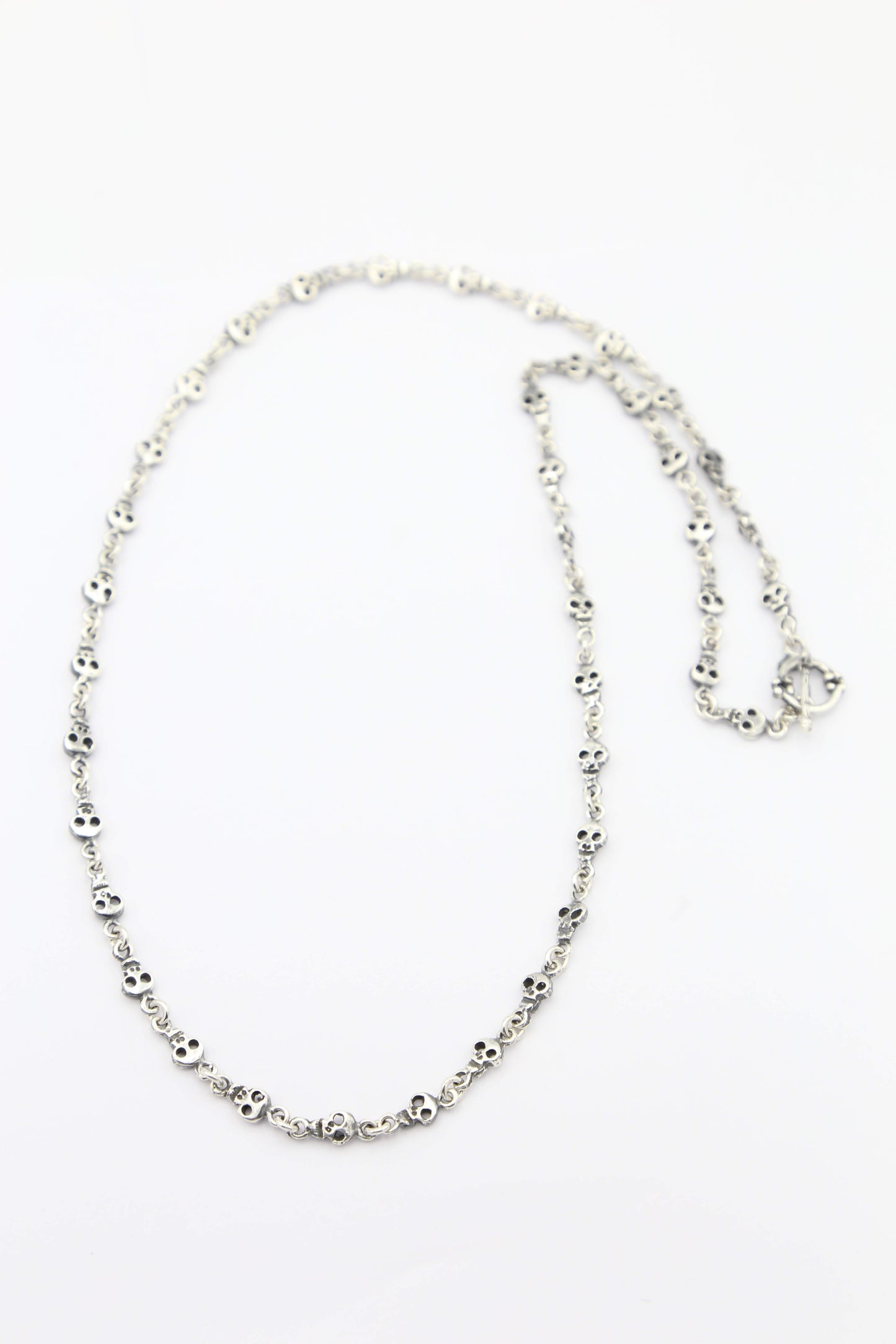 Sterling Silver Skull Chain