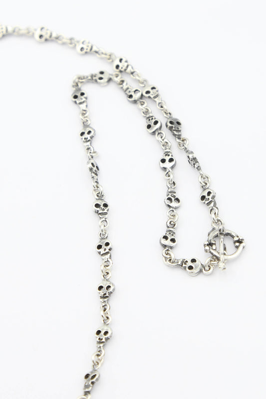 Sterling Silver Skull Chain