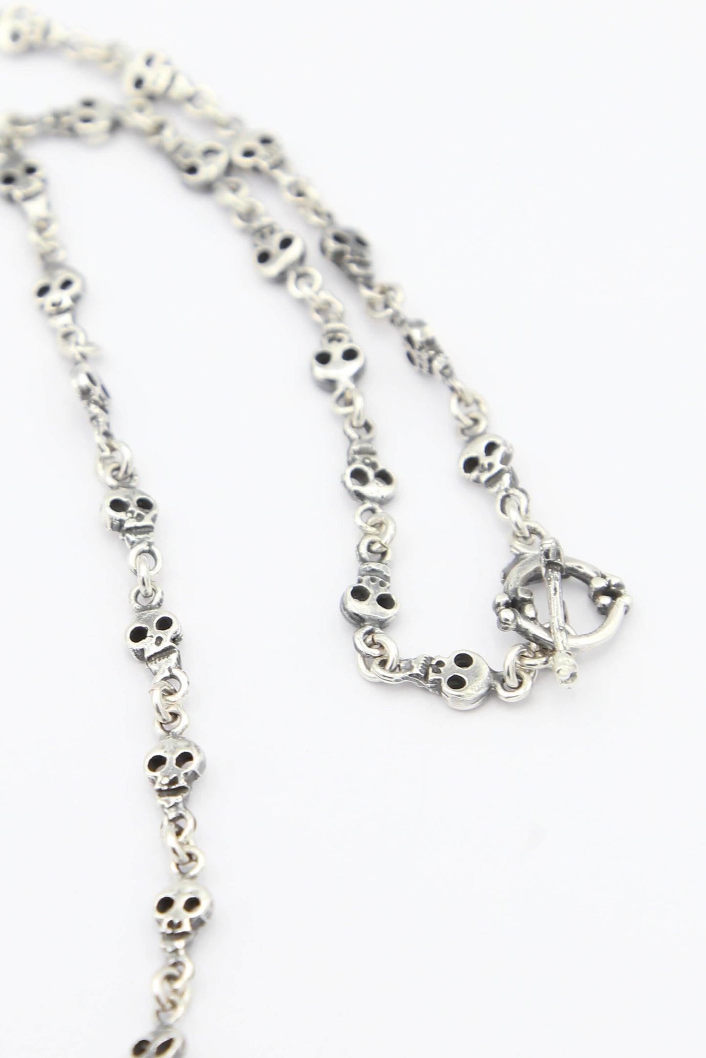 Sterling Silver Skull Chain