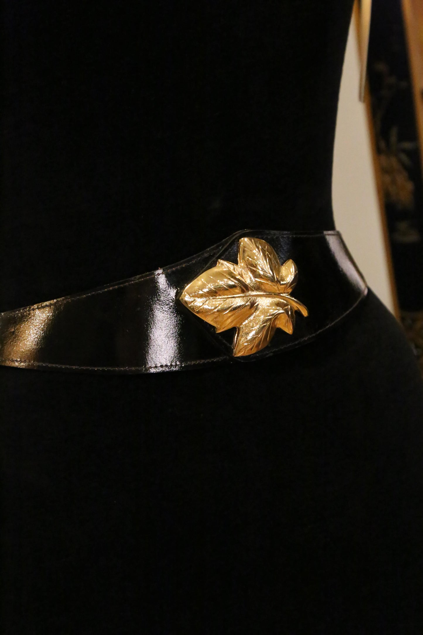 1980's Leo Isba French Leaf Belt