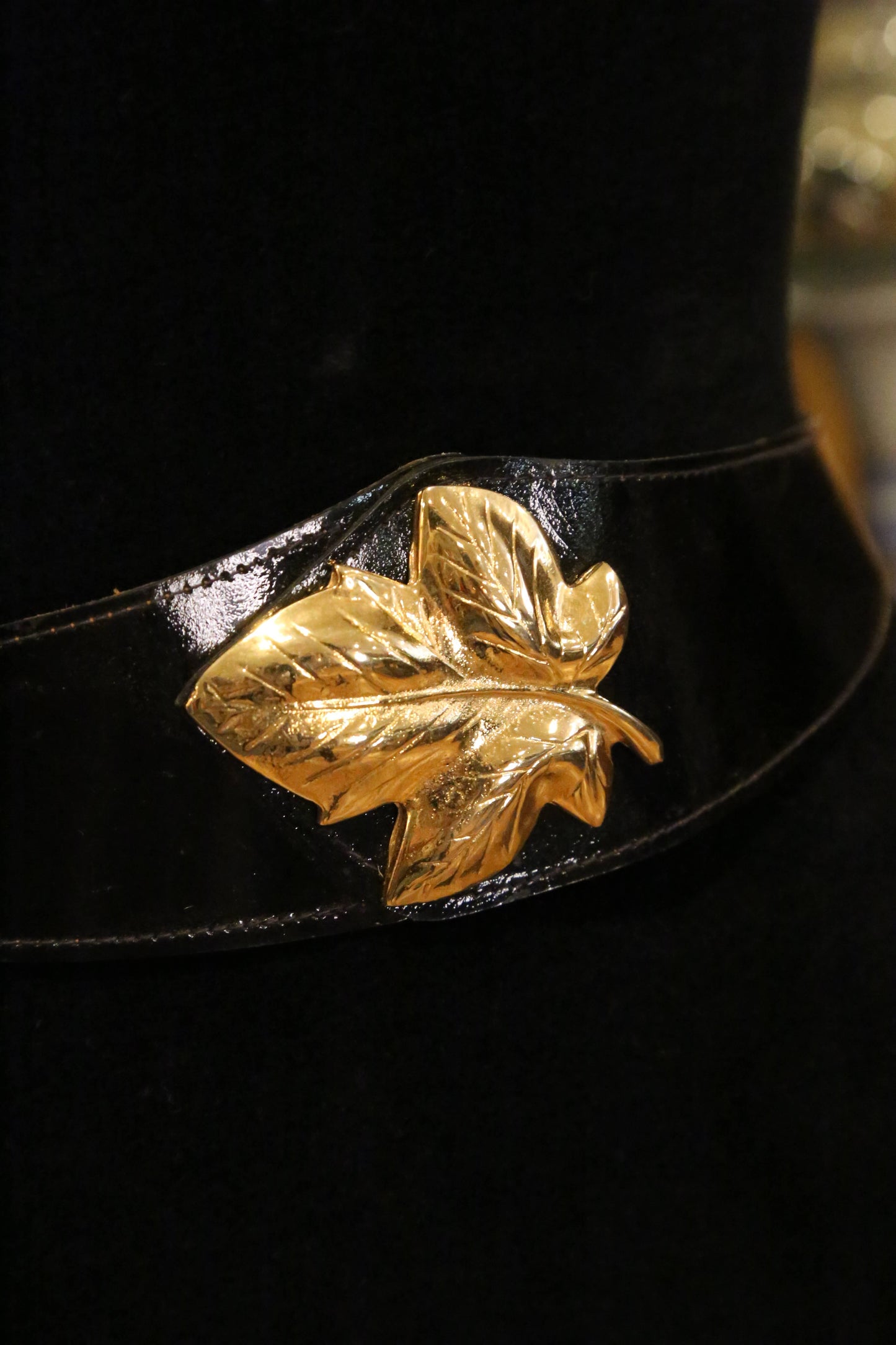 1980's Leo Isba French Leaf Belt